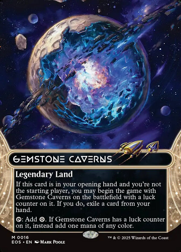 Gemstone Caverns (0016) (Borderless) - Magic: The Gathering