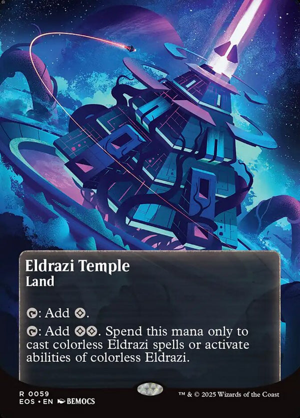 Eldrazi Temple (0059) (Borderless) - Magic: The Gathering