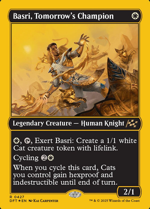 Basri, Tomorrow's Champion (First-Place Foil) - Magic: The Gathering