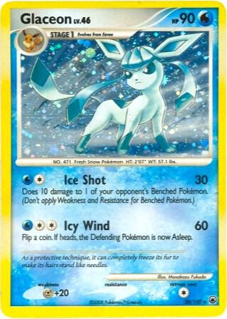 Glaceon - 20/100 (DP Majestic Dawn) - Pokémon