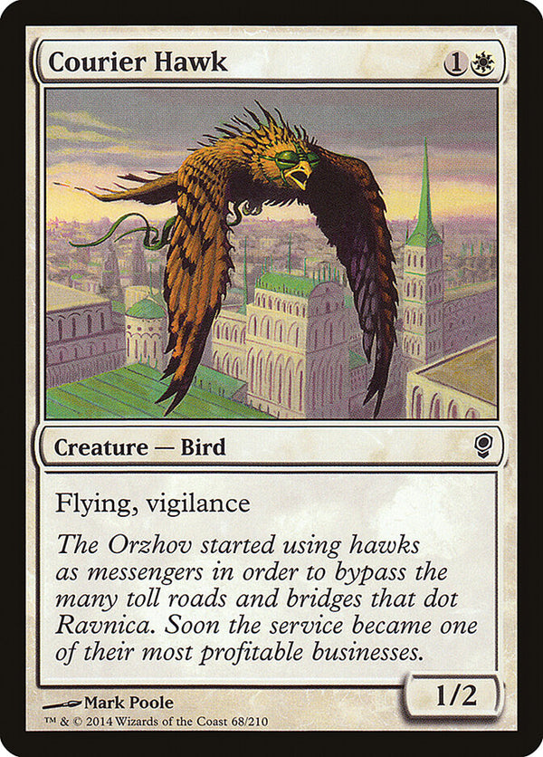 Courier Hawk - Magic: The Gathering