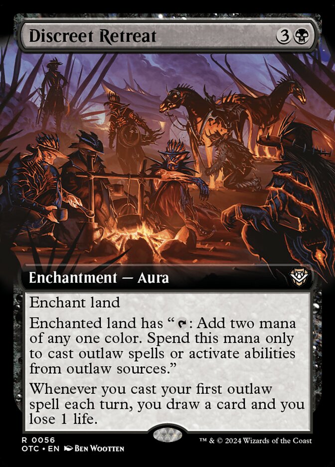 Discreet Retreat (Extended Art)