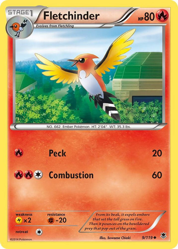 Fletchinder - Pokémon