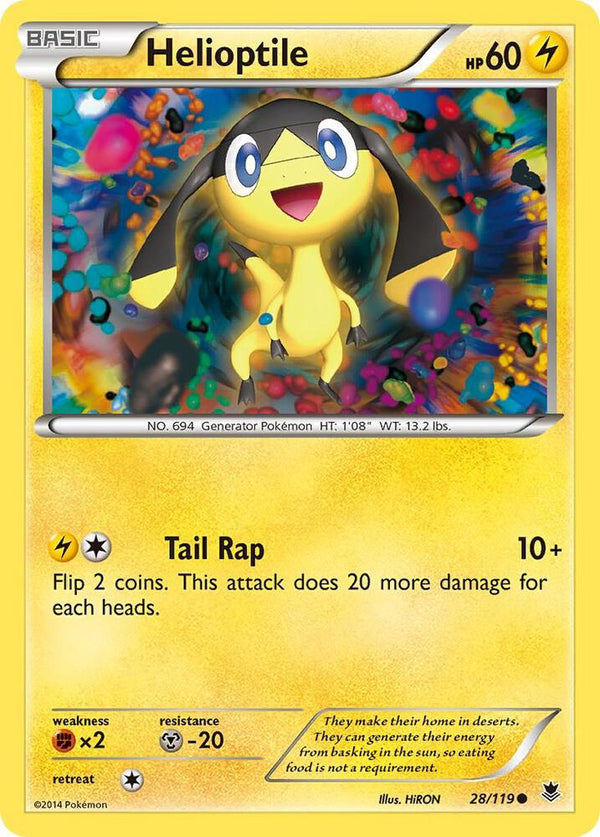 Helioptile (28) - Pokémon