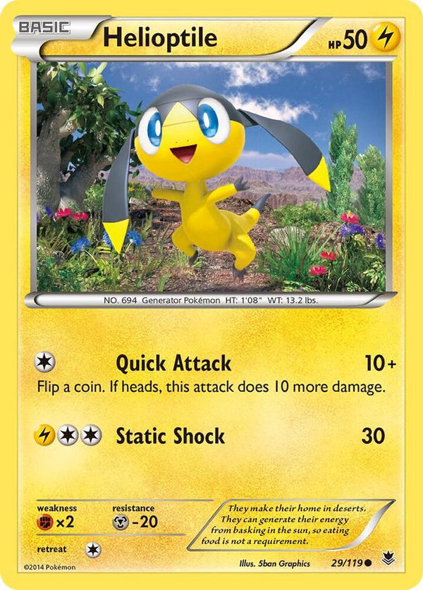 Helioptile (29) - Pokémon