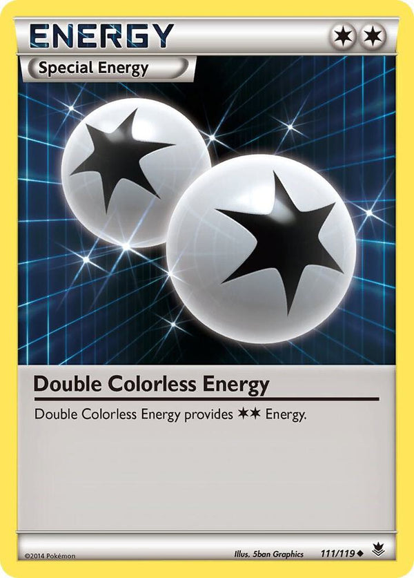 Double Colorless Energy - Pokémon