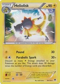 Heliolisk - 30/119 (XY Phantom Forces) - Pokémon