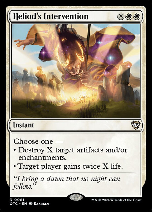 Heliod's Intervention - Magic: The Gathering
