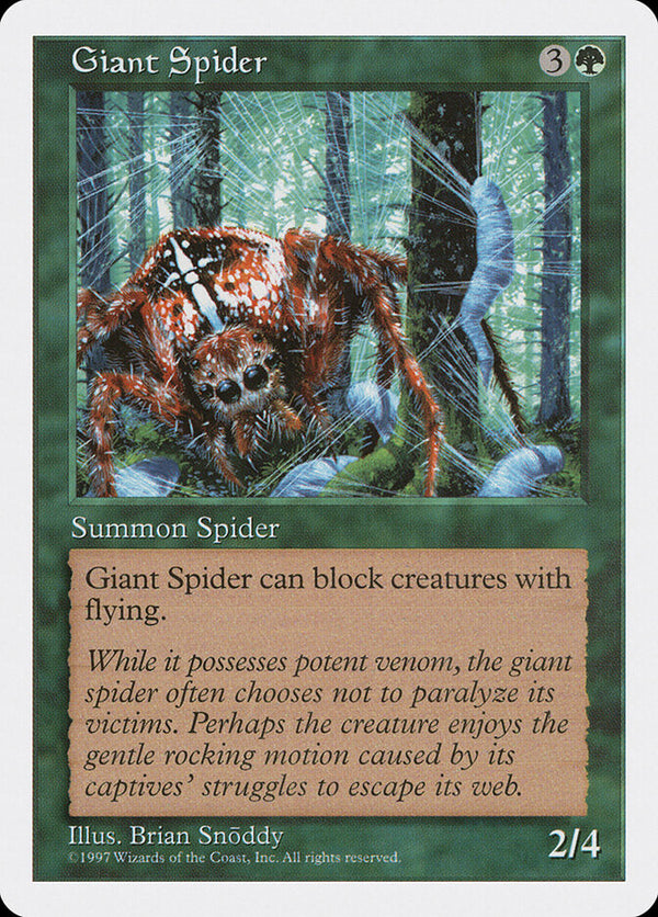 Giant Spider - Magic: The Gathering