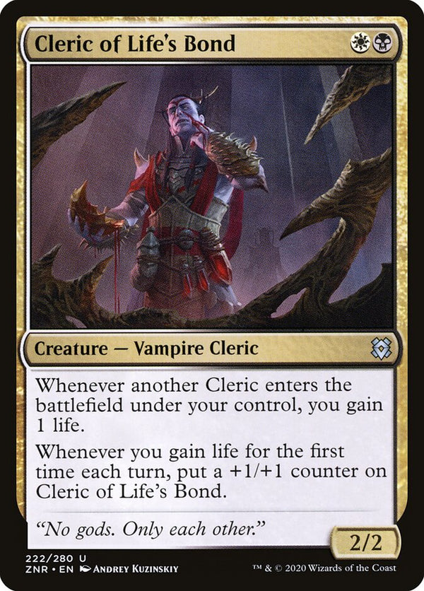Cleric of Life's Bond - Magic: The Gathering