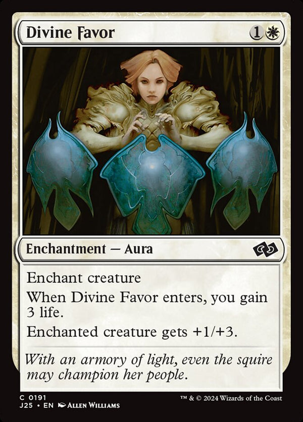 Divine Favor - Magic: The Gathering