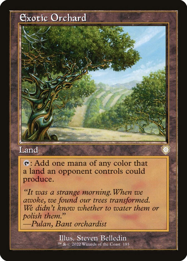 Exotic Orchard (Retro Frame) - Magic: The Gathering