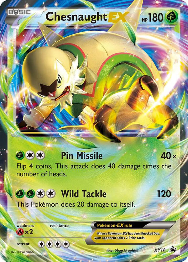 Chesnaught EX - XY18 - Pokémon