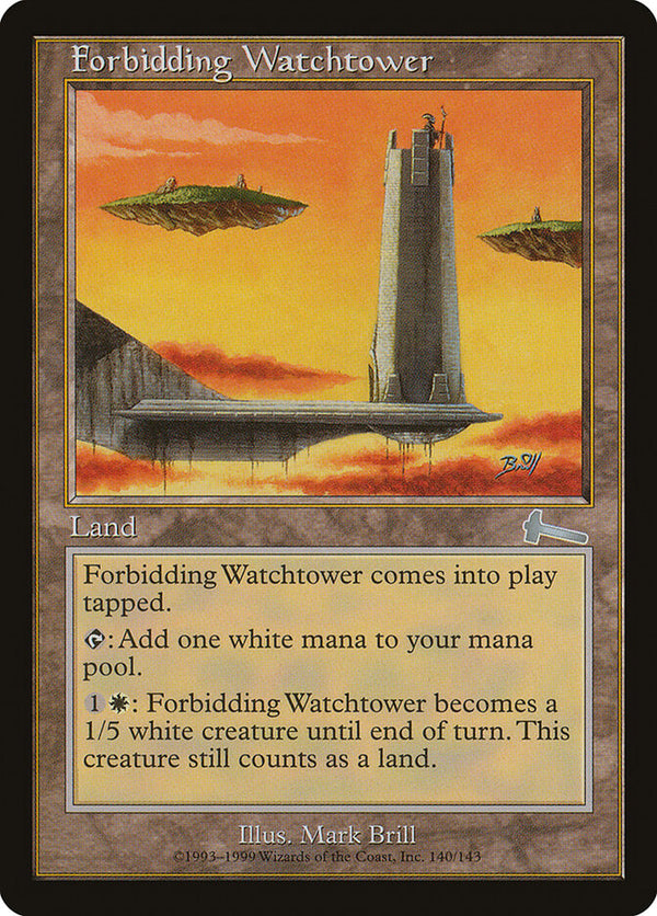 Forbidding Watchtower - Magic: The Gathering