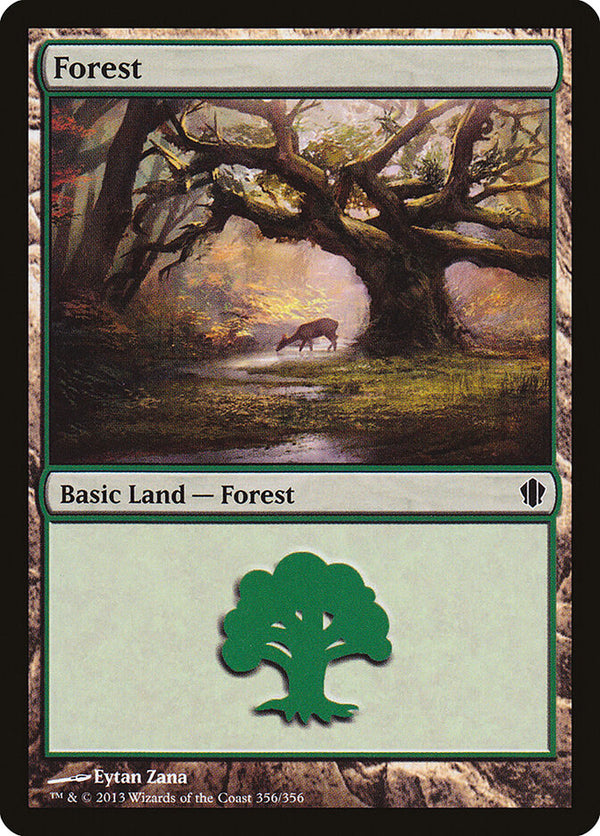 Forest (356) - Magic: The Gathering
