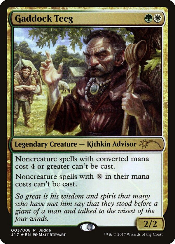 Gaddock Teeg - Magic: The Gathering