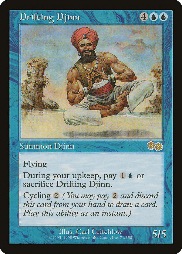 Drifting Djinn - Magic: The Gathering