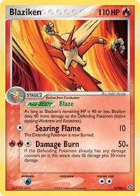 Blaziken - 1/106 (EX Emerald) - Pokémon