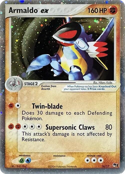 Armaldo ex (Holo) - Pokémon