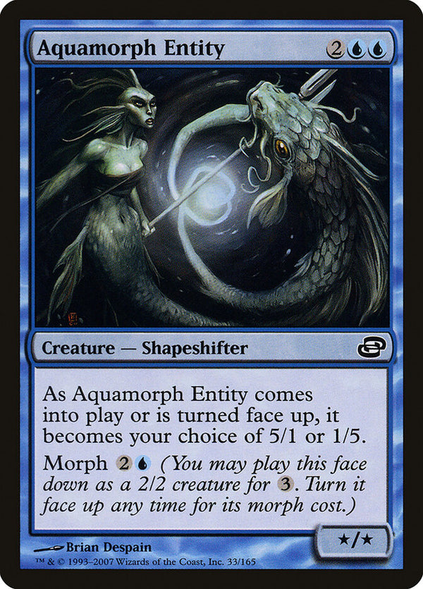 Aquamorph Entity - Magic: The Gathering