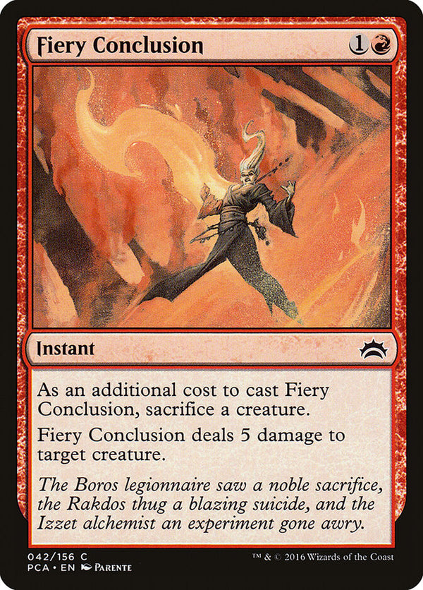 Fiery Conclusion - Magic: The Gathering