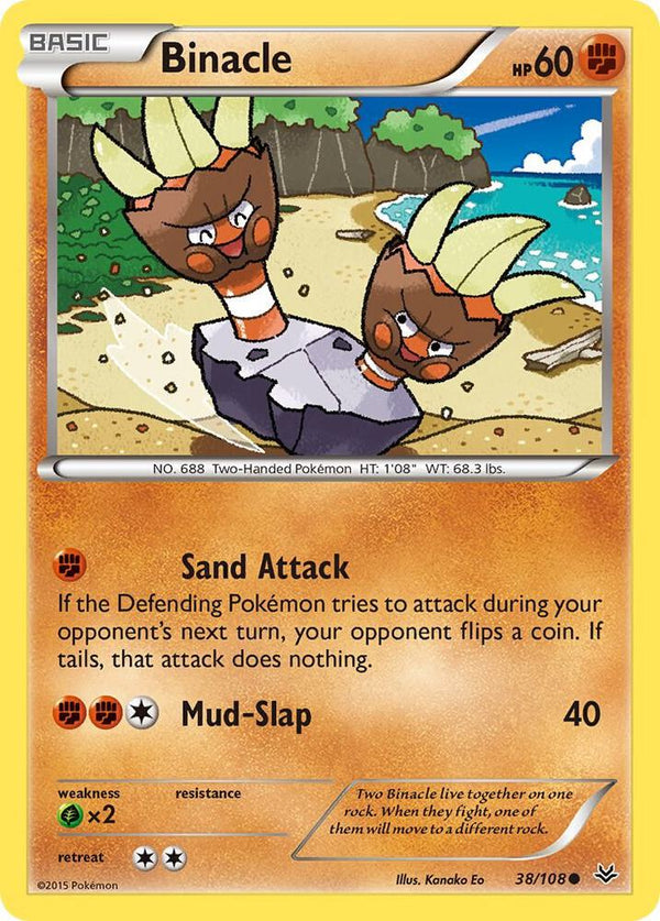 Binacle - Pokémon