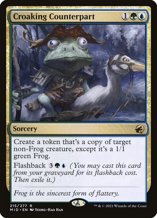 Croaking Counterpart - Magic: The Gathering