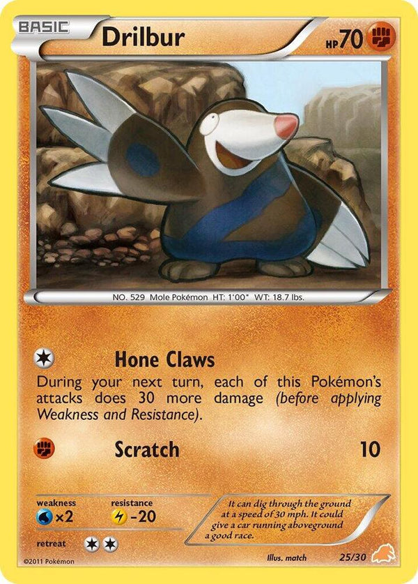 Drilbur (#25) - Pokémon