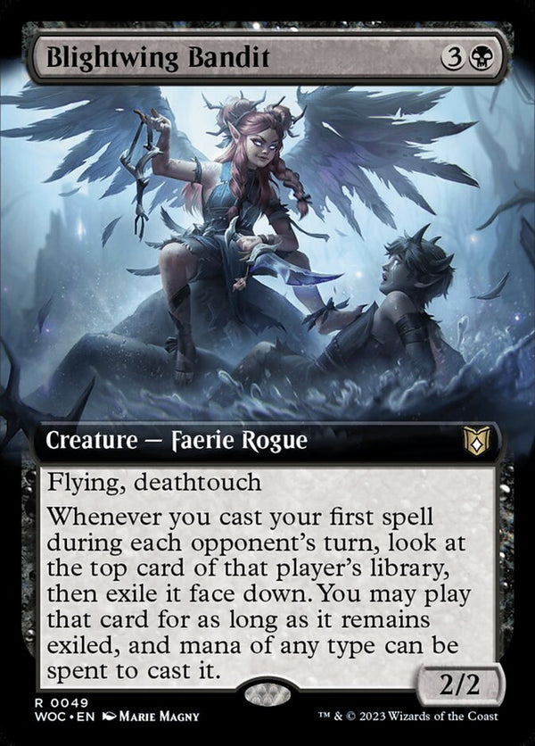 Blightwing Bandit (Extended Art) - Magic: The Gathering