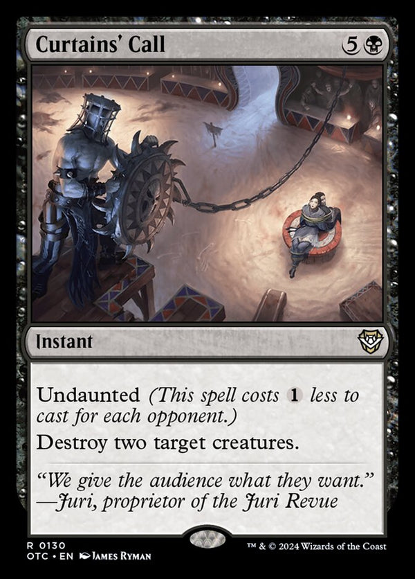 Curtains' Call - Magic: The Gathering