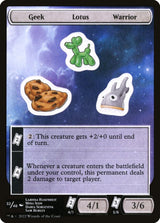 Geek Lotus Warrior - Magic: The Gathering