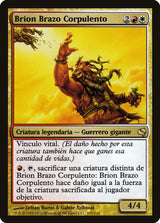 Brion Stoutarm (Spanish) - "Brion Brazo Corpulento" - Magic: The Gathering