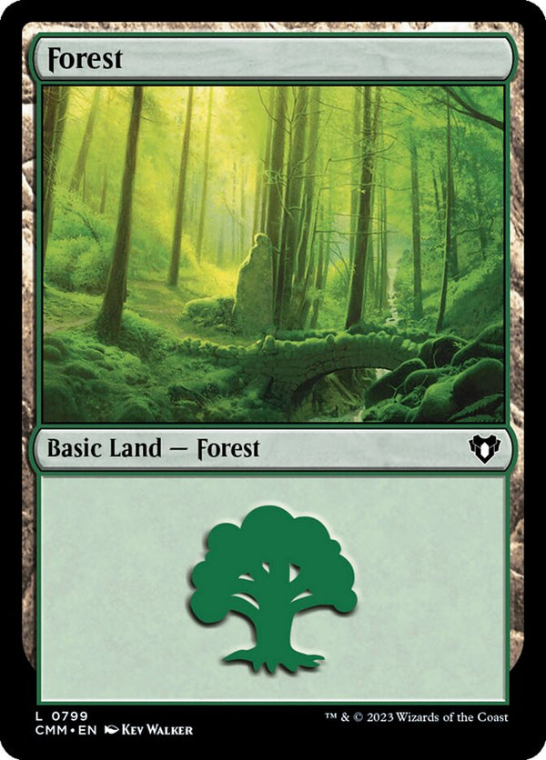 Forest (0799) - Magic: The Gathering