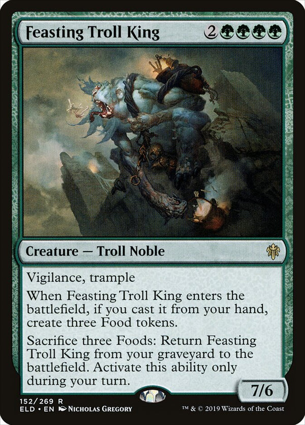 Feasting Troll King - Magic: The Gathering