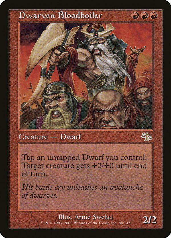 Dwarven Bloodboiler - Magic: The Gathering