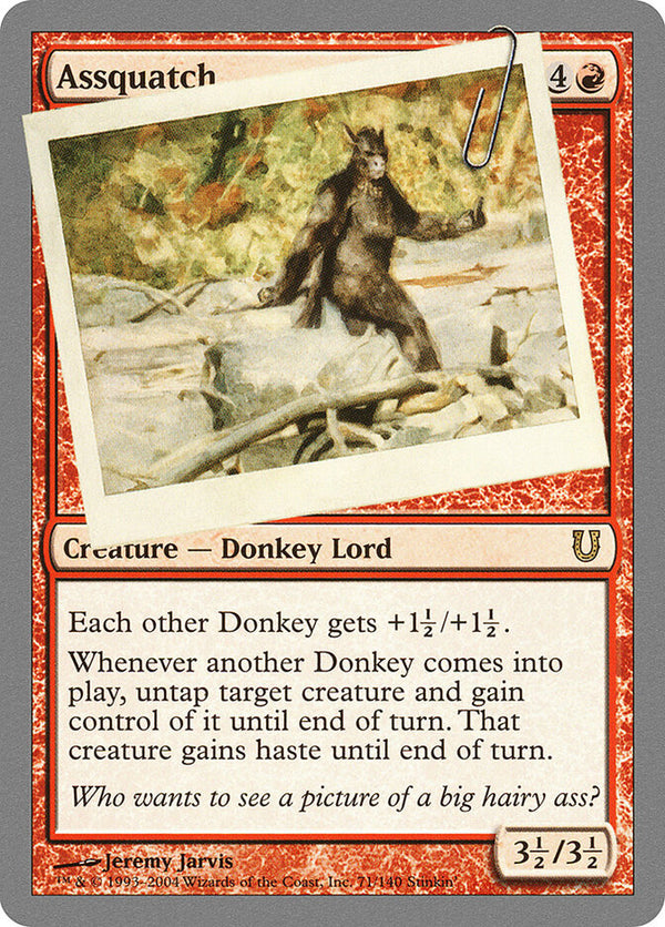 Assquatch - Magic: The Gathering
