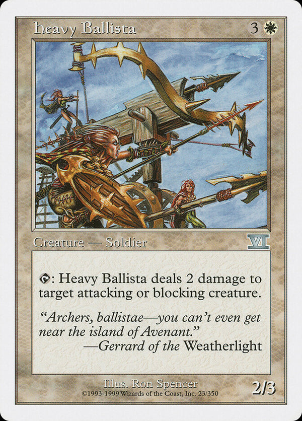 Heavy Ballista - Magic: The Gathering