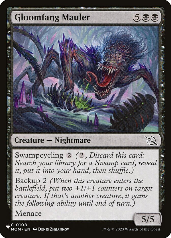 Gloomfang Mauler - Magic: The Gathering