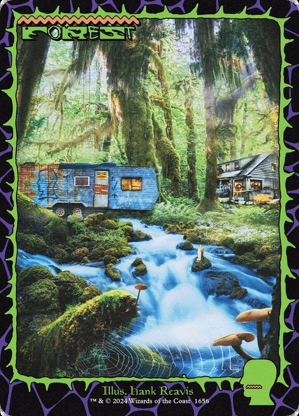 Forest (1656) - Magic: The Gathering
