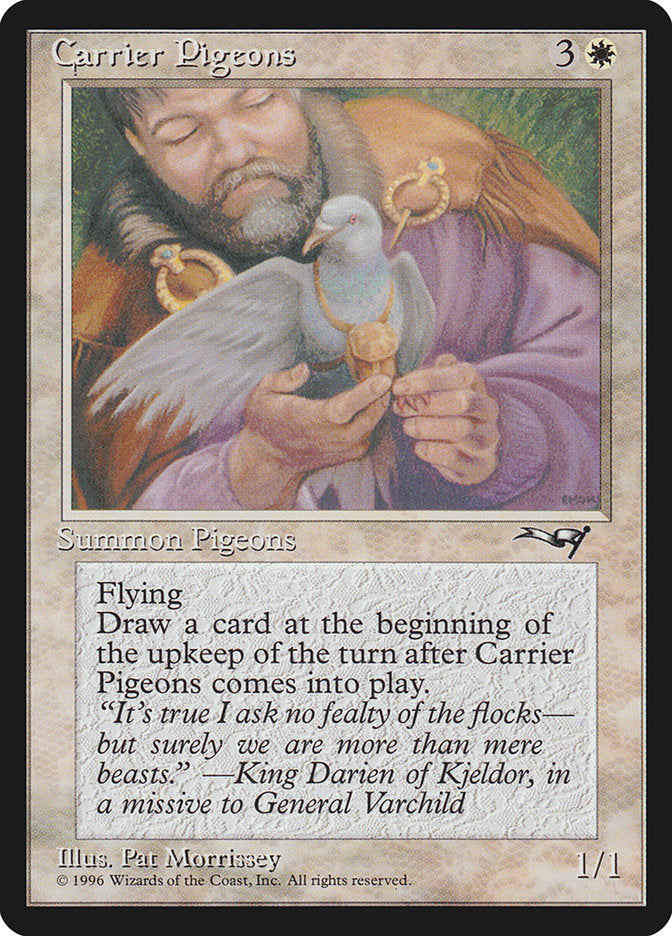 Carrier Pigeons (Hand)