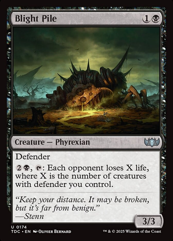 Blight Pile - Magic: The Gathering