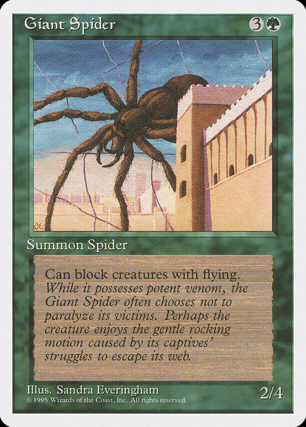 Giant Spider - Magic: The Gathering