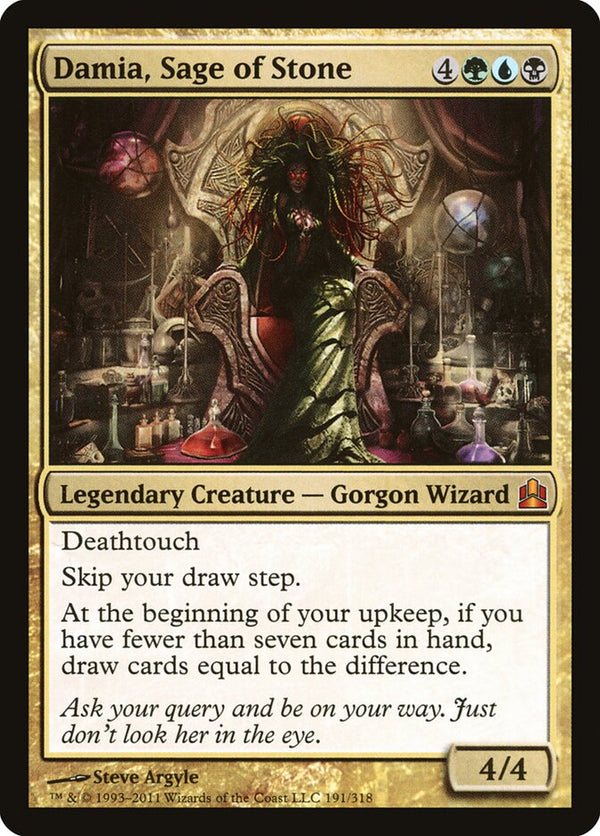 Damia, Sage of Stone - Magic: The Gathering