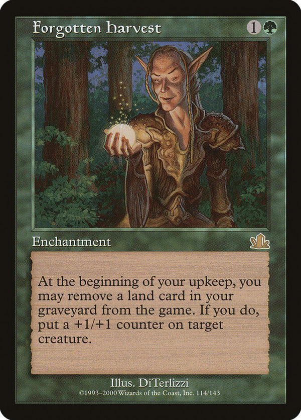 Forgotten Harvest - Magic: The Gathering