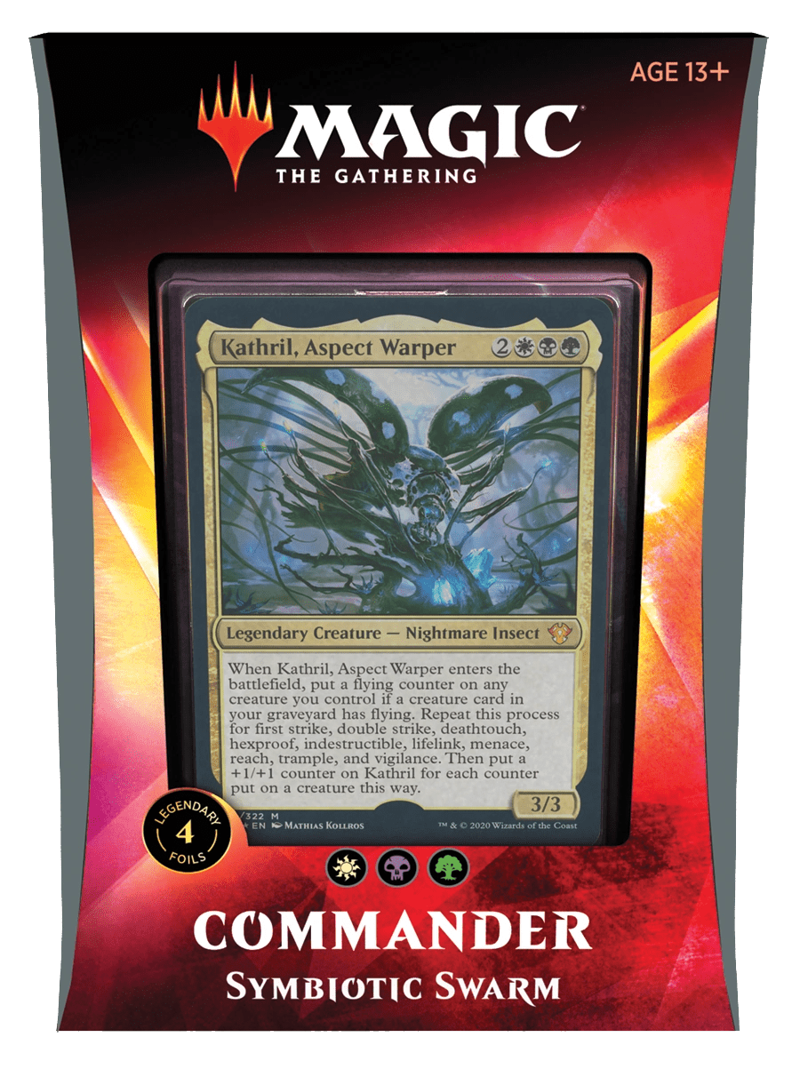 Magic: The Gathering – Commander 2020: Ikoria: Lair of Behemoths Commander – Symbiotic Swarm