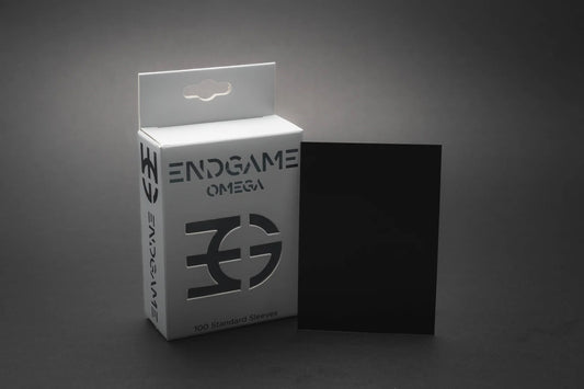 Endgame Omega - 100 Count Sleeves (Obsidian Black)