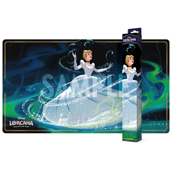 Playmat: Disney Lorcana - Cinderella - Boardwalk Cafe & Games