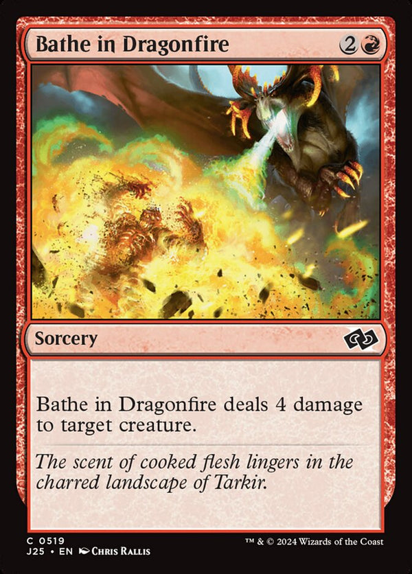 Bathe in Dragonfire - Magic: The Gathering
