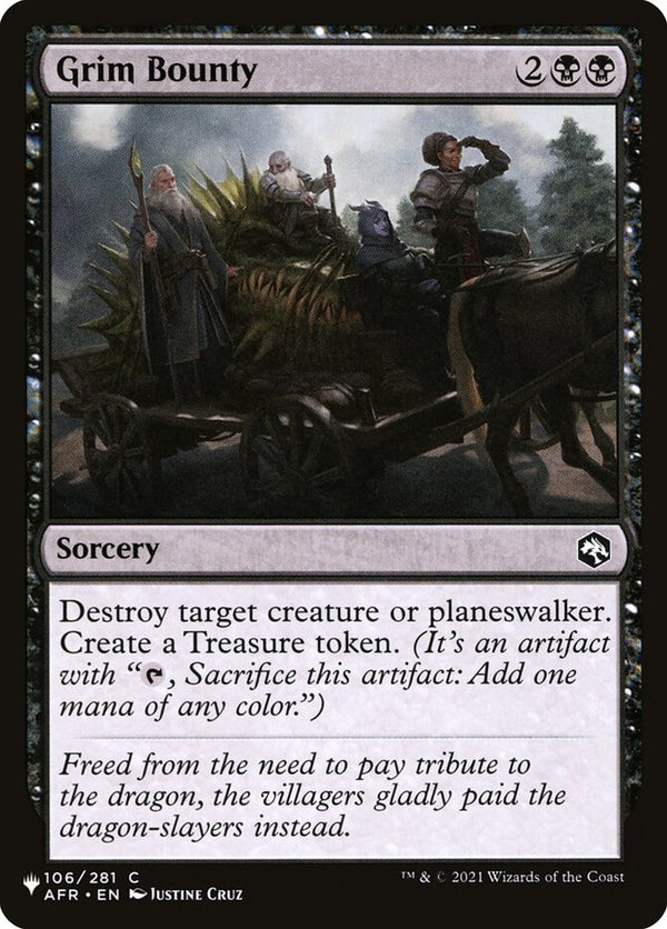 Grim Bounty - Magic: The Gathering