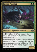 Cursed Wombat - Magic: The Gathering